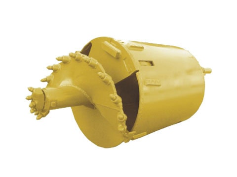 spiral bottom rotary bucket