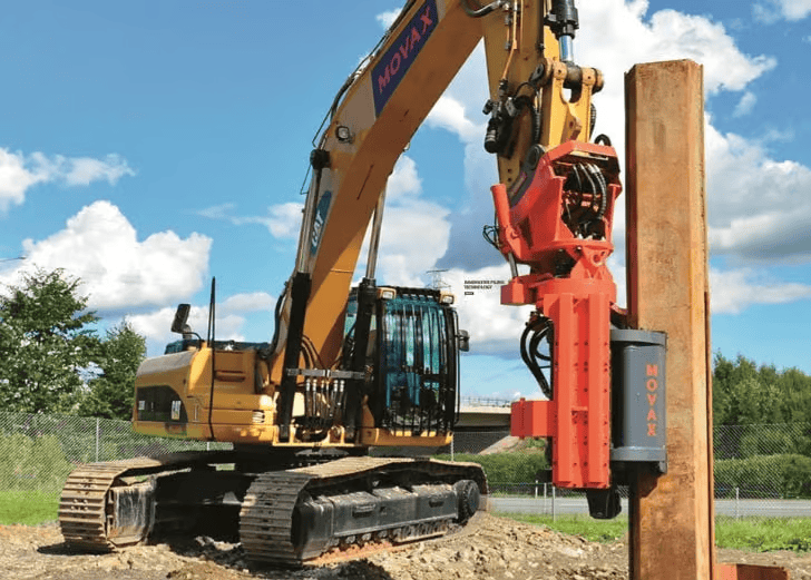pile drilling rig, hydraulic hammer by Everstar